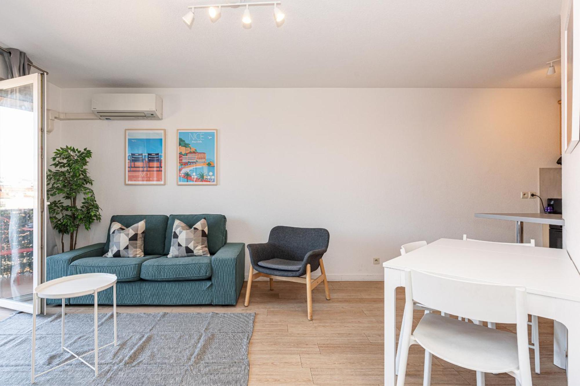 68 Arson - Appt 2 Pieces Dernier Etage - Terrasse - Parking * Nizza